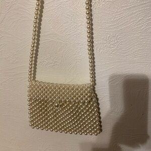 Pearl Beaded shoulder bag